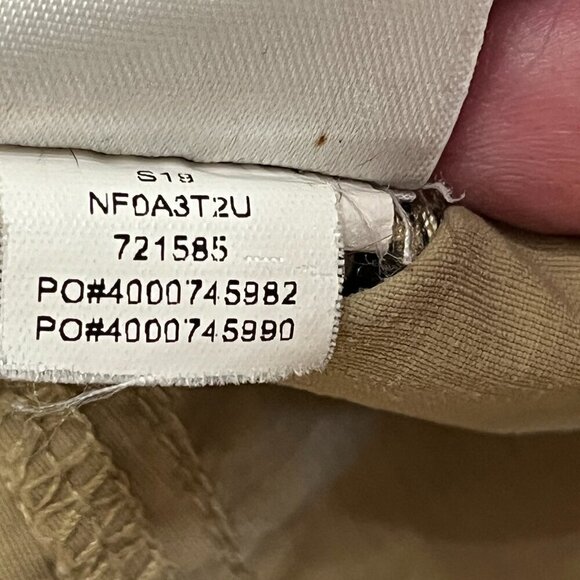 Men's The North Face Pull-On Adventure Shorts Small Khaki Stone Pockets - Picture 5 of 8